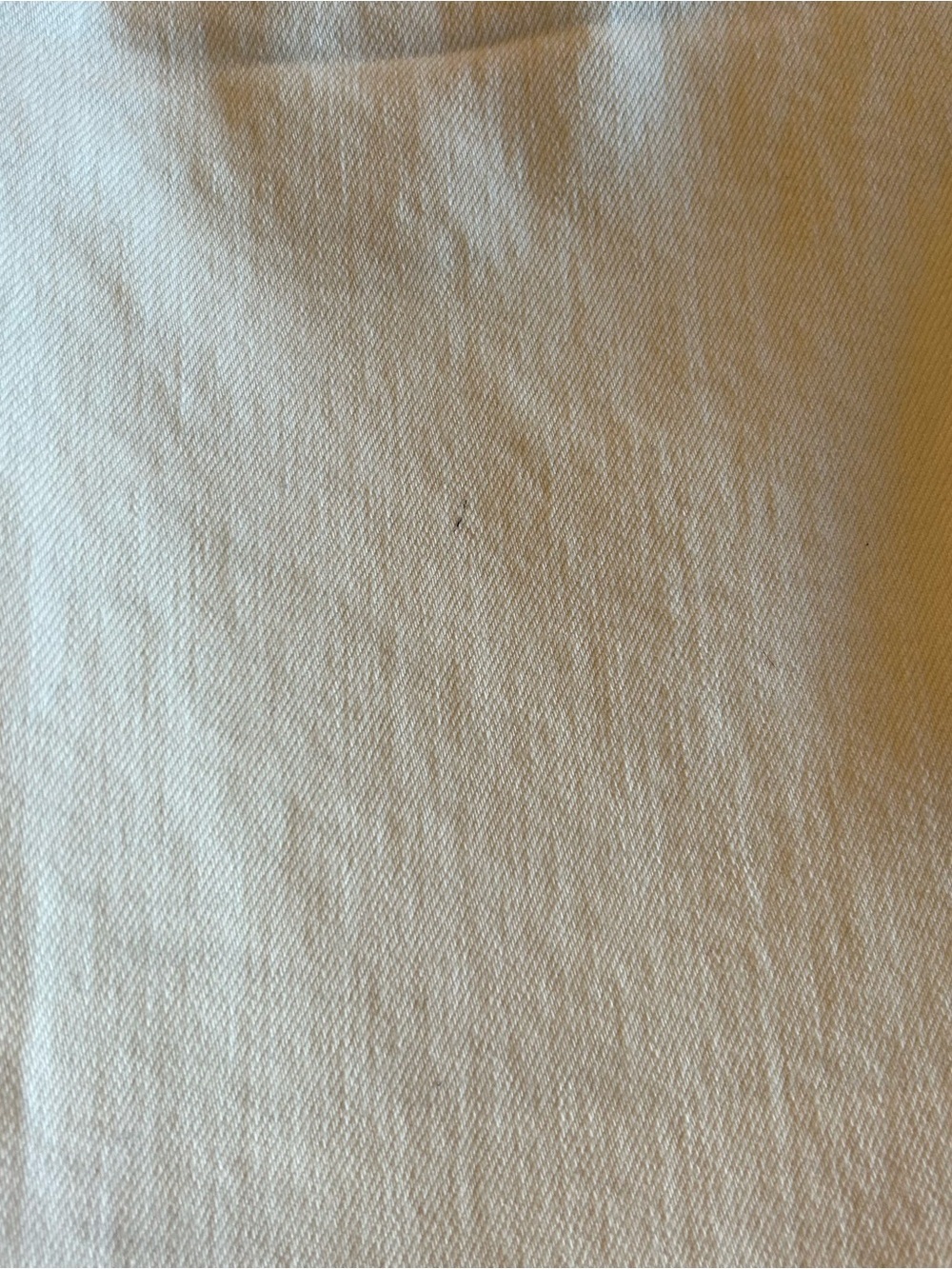 Gap Universal Slim Boyfriend white distressed cropped jeans raw hem size 10/30 - Picture 9 of 9